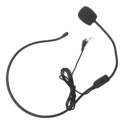 Imagen de Microfono Vincha Mini Plug Para Sistema Inalambrico Uhf-vhf