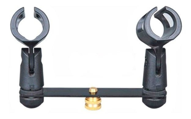 Imagen de Soporte Doble Para Microfono Pipetas Incluidas