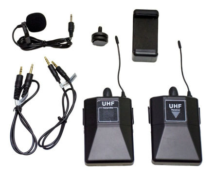 Imagen de Microfono De Solapa Inalambrico Para Celulares