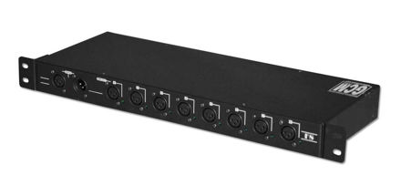 Imagen de Amplificador / Spliter Dmx 8 Canales Gcm-sd01 - Negro