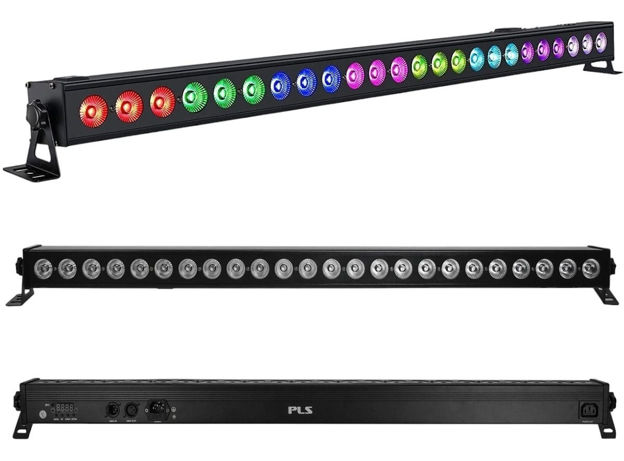 Imagen de Barra Luces Led Wall Washer Bañador Dj 24x3w