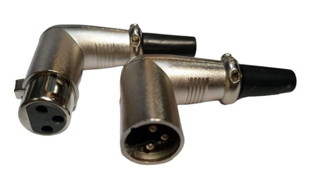 Imagen de Conector Canon Acodado Macho O Hembra