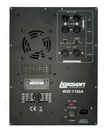 Imagen de Módulo Subwoofer  Amplificador Lexsen Wse118a 500w Completo
