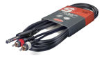 Imagen de Cable 2 Rca A  Plug 1/4 Stereo Calidad A