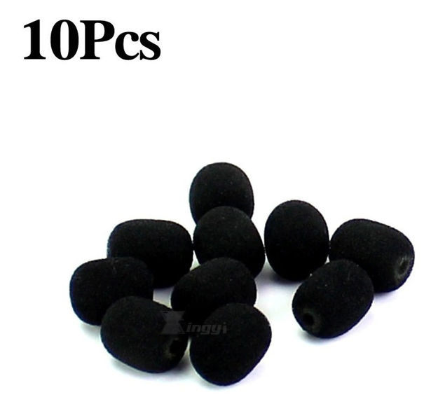 Imagen de Cubre Viento Antipop Para Microfono Vincha O Solapa Pack X10