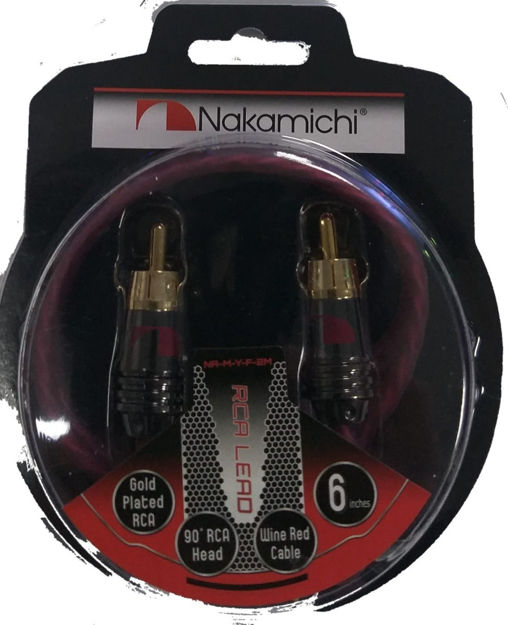 Imagen de Cable Adaptador 1 Rca Hembra  A 2 Rca Macho Nakamichi