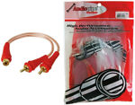 Imagen de Cable Adaptador 1 Rca Hembra A 2 Rca Macho