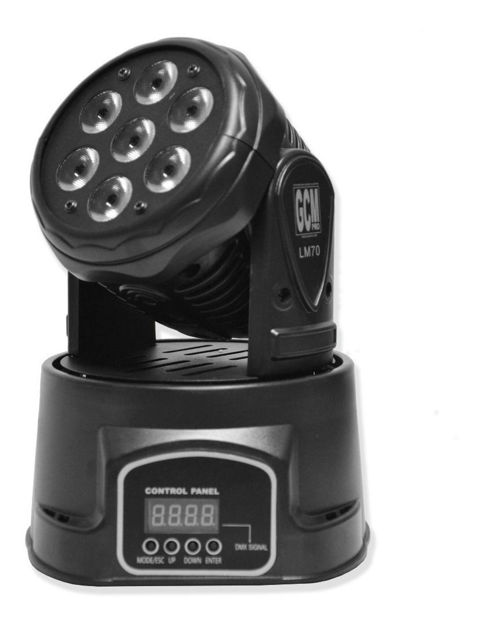 Imagen de Cabeza Movil  7x10w Rgbw 4-en-1 Lm70