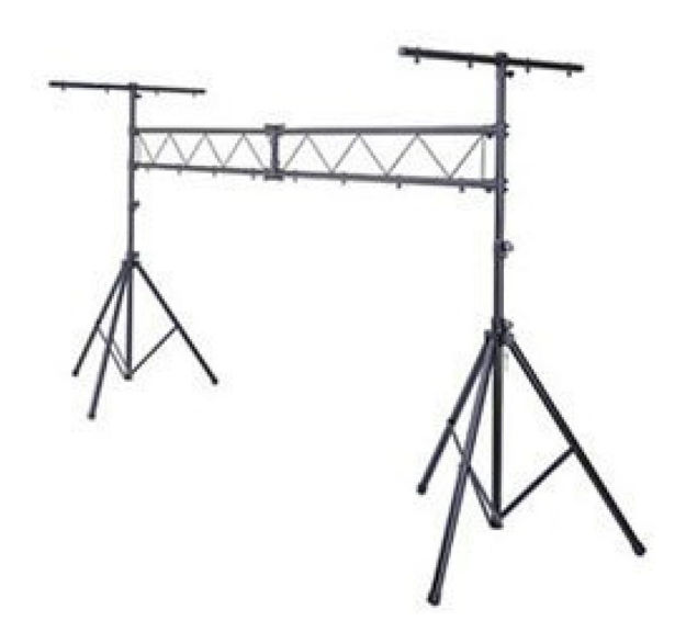 Imagen de Soporte Truss Doble Pie Con Cercha Plana 3 Metros
