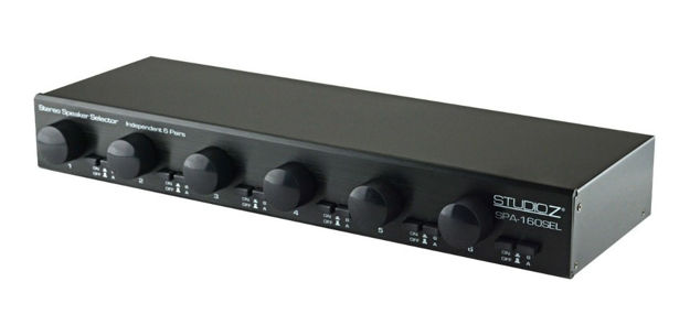 Imagen de Caja Distribuidora Selectora De Parlantes Estéreo  6 Canales