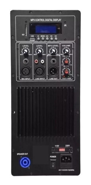 Imagen de Módulo Amplificador Para Bafle /  Usb Fm Btooth 200w