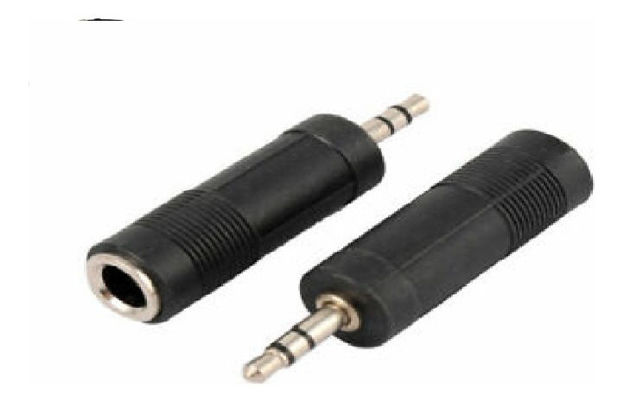 Imagen de Adaptador Jack 1/4 A Plug Spica Stereo O Mono 2 Unidades