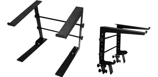 Imagen de Soporte Para Notebook Con Base Y Clamps De Montaje