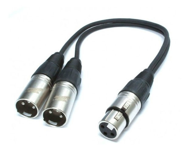 Imagen de Cable Canon Xlr Hembra A 2 Canon Xlr Macho Calidad A