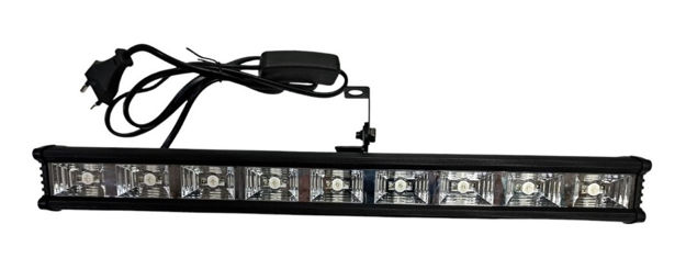 Imagen de Barra Bañador Uv Luz Negra 9 Led X 3w  50cm Fiesta Fluor