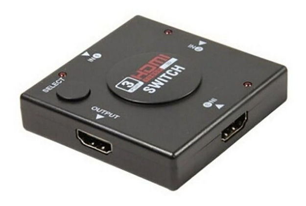 Imagen de Hdmi Switch Switcher 3 In 1 Out Hub Hdmi
