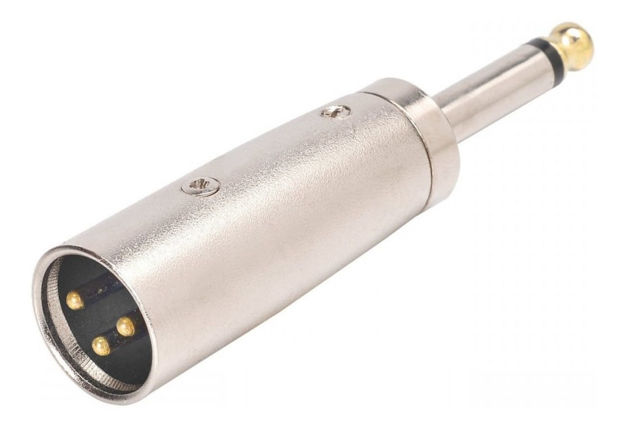 Imagen de Adaptador Cannon Macho A Plug 1/4 Mono