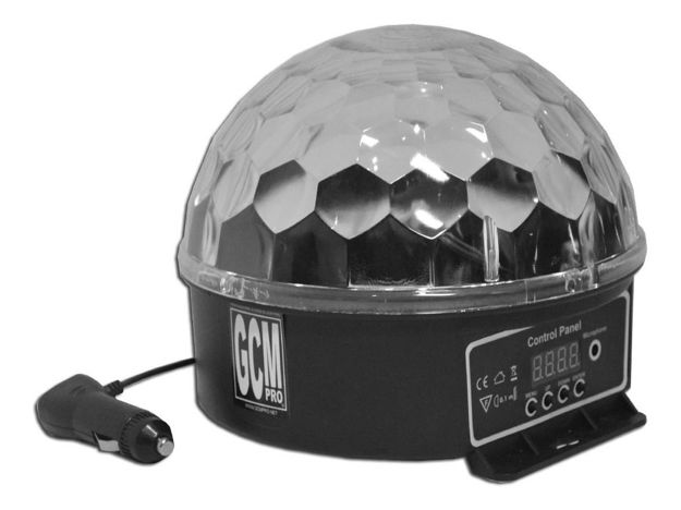 Imagen de Media Bola Led Cristal Ball 12v