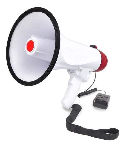 Imagen de Megafono Control De Volumen  Sirena Y Microfono De Mano