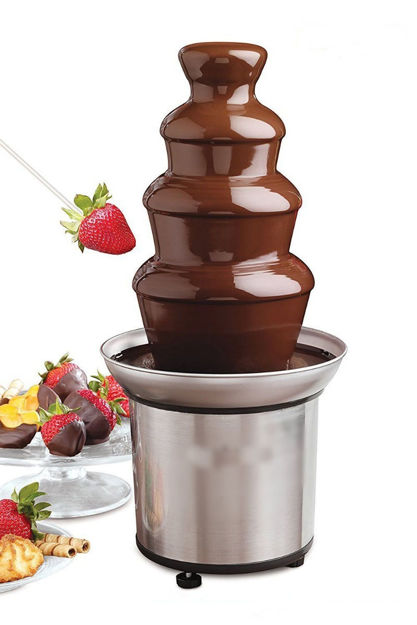 Zona Gadget. Fuente De Chocolate Cascada Para Fondue 4 Pisos