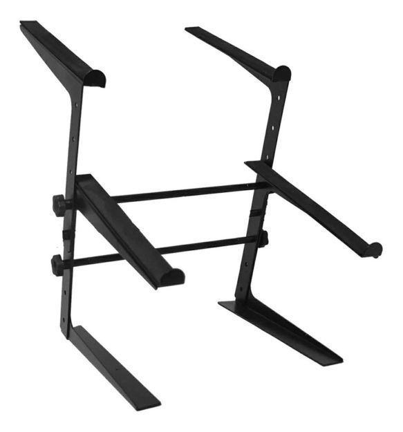 Imagen de Soporte Doble Notebook Laptop Controlador Altura Ajustable