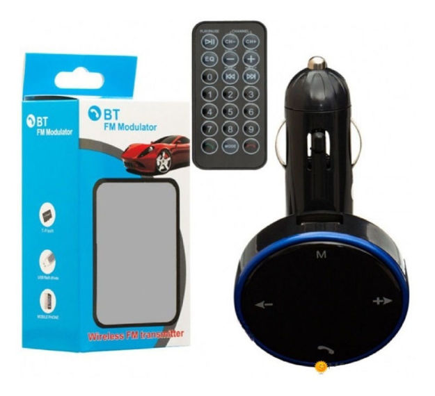 Imagen de Transmisor Fm Sintonizador Bluetooth Manos Libres Usb/tf/3.5