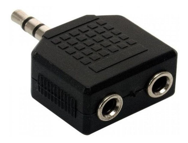 Imagen de Adaptador Doble Jack Spica Stereo A Plug Spica Stereo