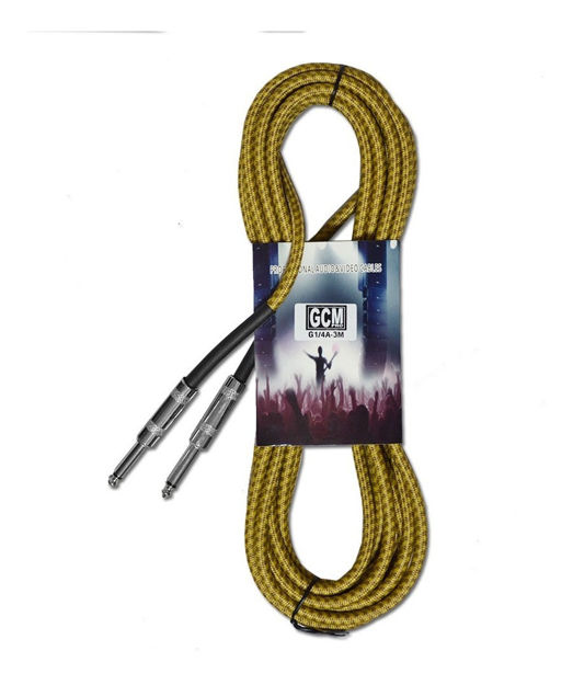 Imagen de Cable Para Instrumentos Plug 1/4 A Plug 1/4 3 Metros