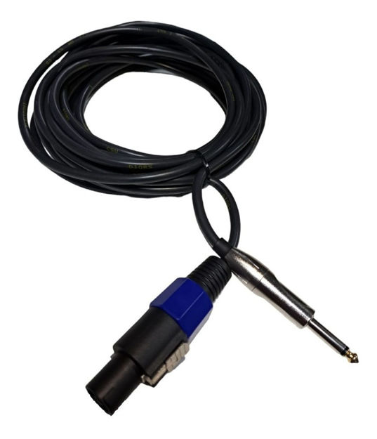 Imagen de Cable Speakon A Plug 1/4  7.5 Metros Marca Zebra