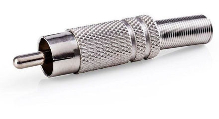 Imagen de Conector Rca Plug Metal X Unidad