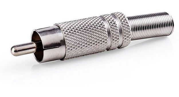 Imagen de Conector Rca Plug Metal X Unidad