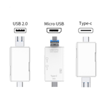 Imagen de LECTOR DE TARJETAS UNIVERSAL 6 EN 1  TIPOC/USB/MICRO USB