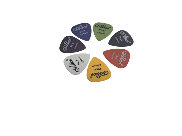 Imagen de Puas Para Guitarra Marca Alice X 5