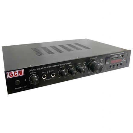 Imagen de Amplificador, Radio Fm,bluetooth Mp3 Player Y Karaoke - Negro - 260 W