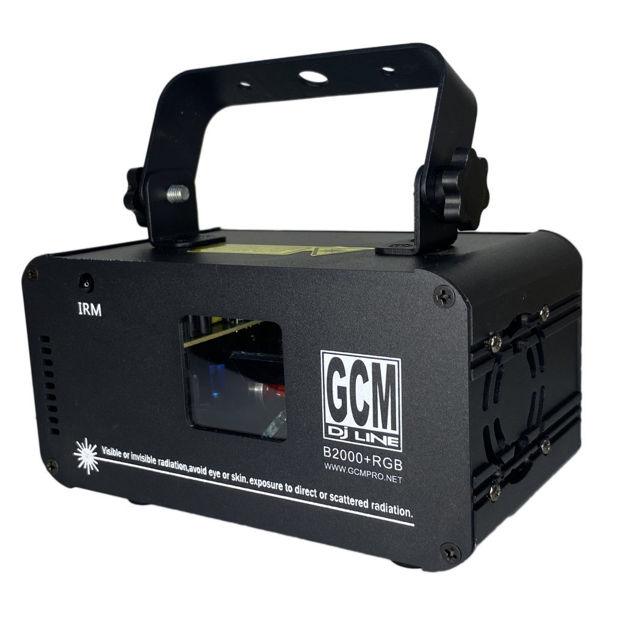 Imagen de EFECTO LÁSER RGB DE ALTA POTENCIA 400MW B2000+RGB GCMPRO