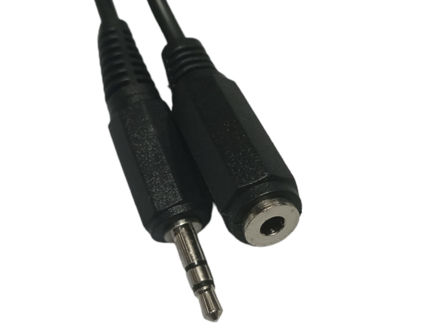 Imagen de CABLE PLUG 3.5 ST A JACK 3.5 ST 3 METROS