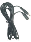 Imagen de CABLE PLUG 3.5 ST A JACK 3.5 ST 3 METROS