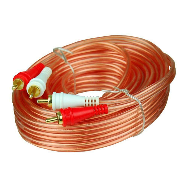 Imagen de CABLE 2 RCA A 2 RCA 7.5MTS AUDIOPIPE