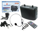 Imagen de PARLANTE AMPLIFICADOR PORTÁTIL MINI  CON VINCHA FM/BT/USB/TF/AUX/EQ/CR