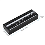 Imagen de AMPLIFICADOR PARA AURICULARES ULTRA COMPACTO 8 CANALES