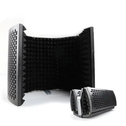 Imagen de CABINA ACUSTICA ASILANTE PARA MICROFONO DE GRABACION