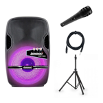 Imagen de Parlante De 8  Recargable  Lexsen Tiny  + Pie + Mcirofono
