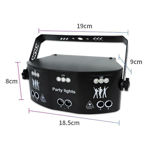 Imagen de LASER 6 BOCAS RGB 2 EN 1 CON EFECTO LED