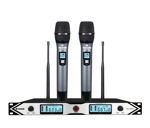 Imagen de MICROFONO INALAMBRICO FREC.VARIABLE UHF PROFES 2 DE MANO