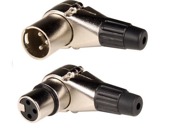 Imagen de CONECTORES CANON MACHO Y HEMBRA AEREOS ACODADOS