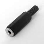 Imagen de CONECTOR JACK AEREO 3.5 STEREO PLASTICO X2