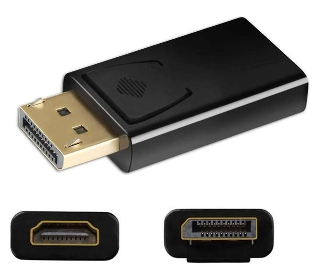 Imagen de Adaptador Displayport A Hdmi Hembra Con Audio