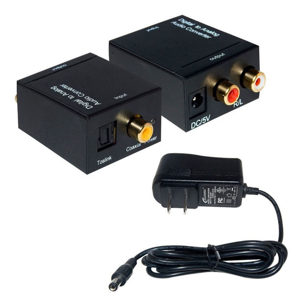 Imagen de Adaptador De Conversión De Audio Digital A Analógico