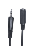 Imagen de CABLE ALARGUE AURICULARES SPICA 3.5 A JACK SPICA 3.5 3M