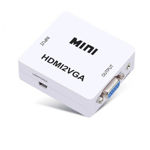 Imagen de CONVERTIDOR  HDMI A VGA 1080HD